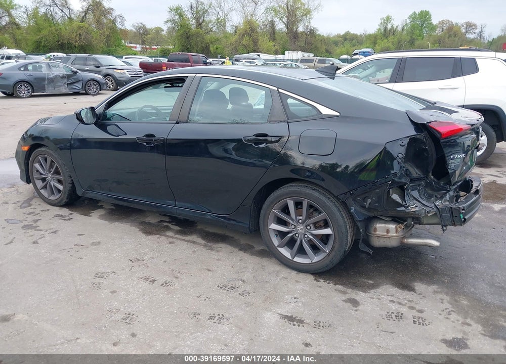 2020 HONDA CIVIC EX-L VIN: 19XFC1F7XLE220043