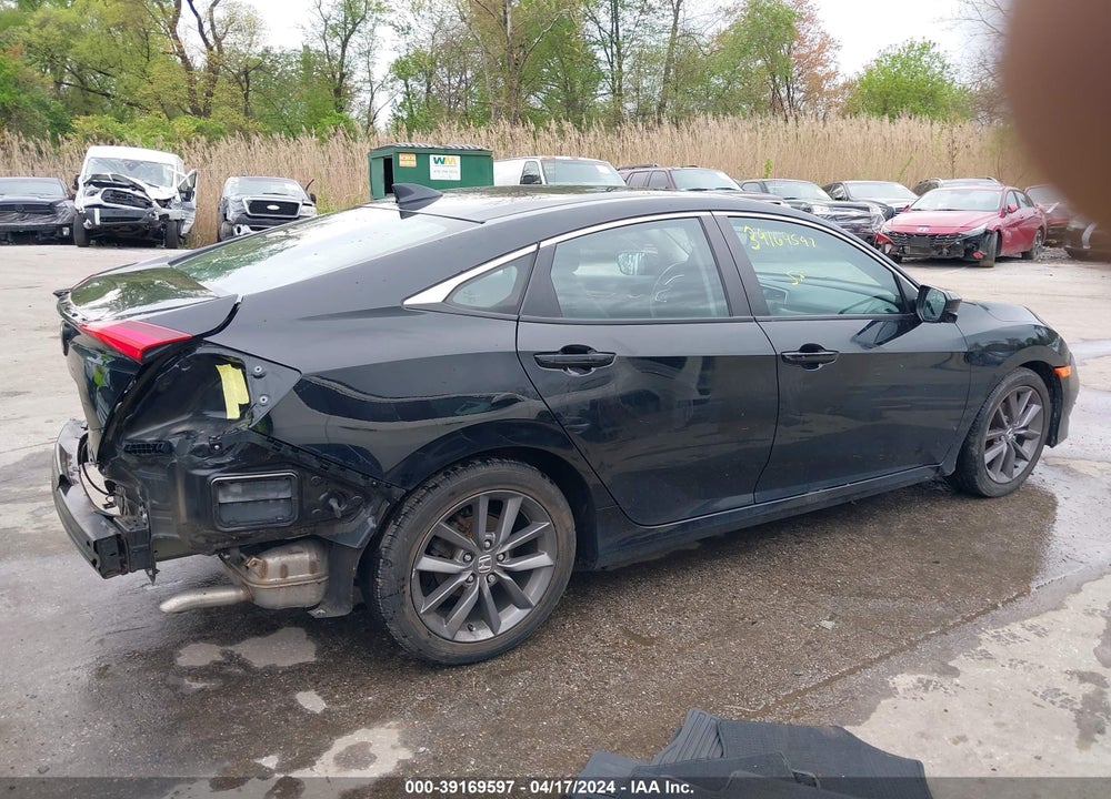 2020 HONDA CIVIC EX-L VIN: 19XFC1F7XLE220043