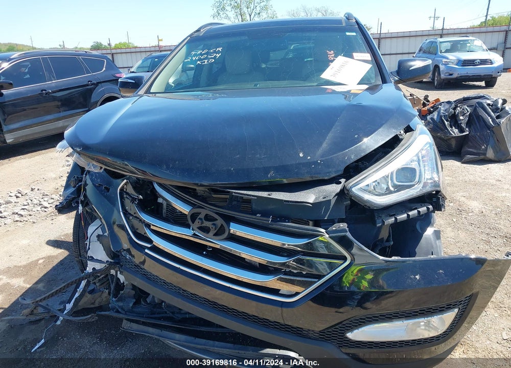 2016 HYUNDAI SANTA FE SPORT 2.4L VIN: 5XYZU3LB7GG376368