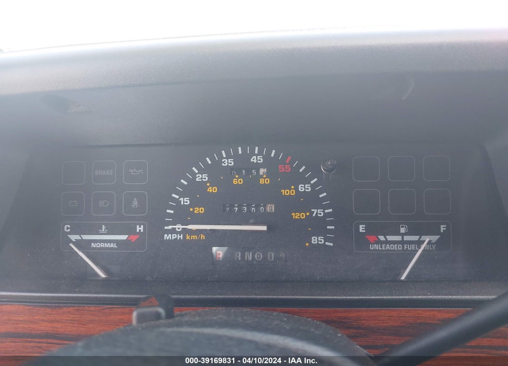 1987 FORD TAURUS GL VIN: 1FABP57U3HG169092