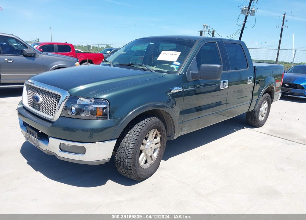 2004 FORD F-150 LARIAT/XLT VIN: 1FTPW12524KD27652