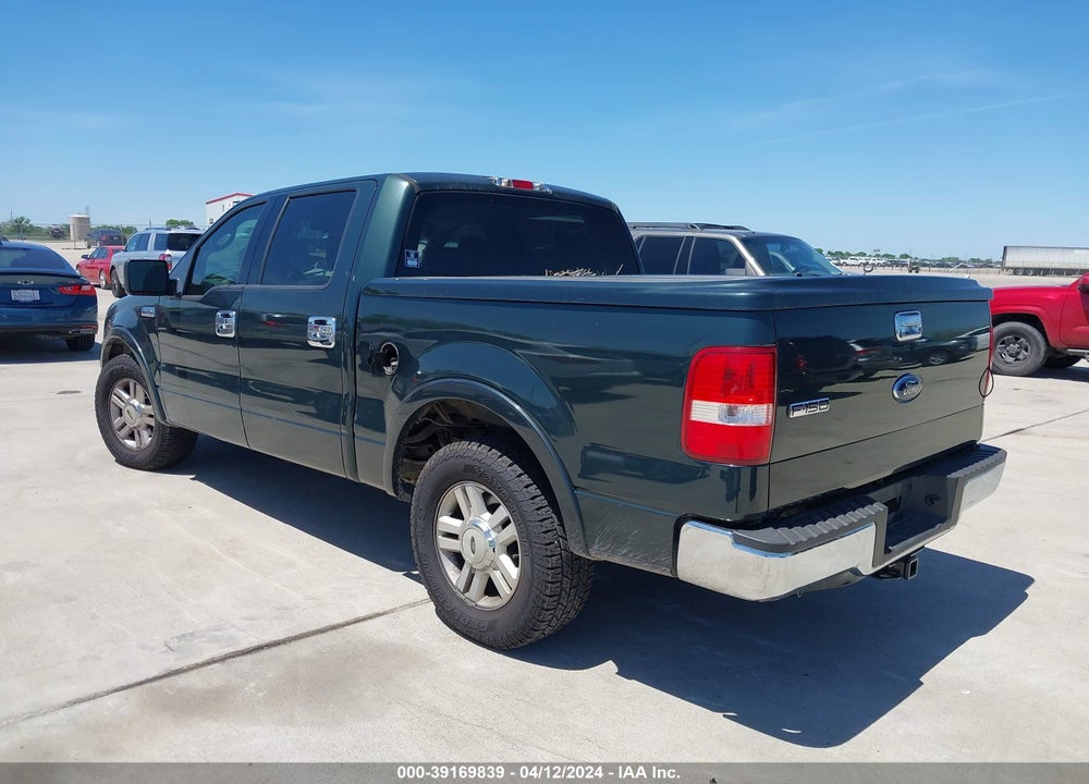 2004 FORD F-150 LARIAT/XLT VIN: 1FTPW12524KD27652