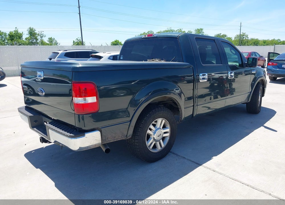 2004 FORD F-150 LARIAT/XLT VIN: 1FTPW12524KD27652