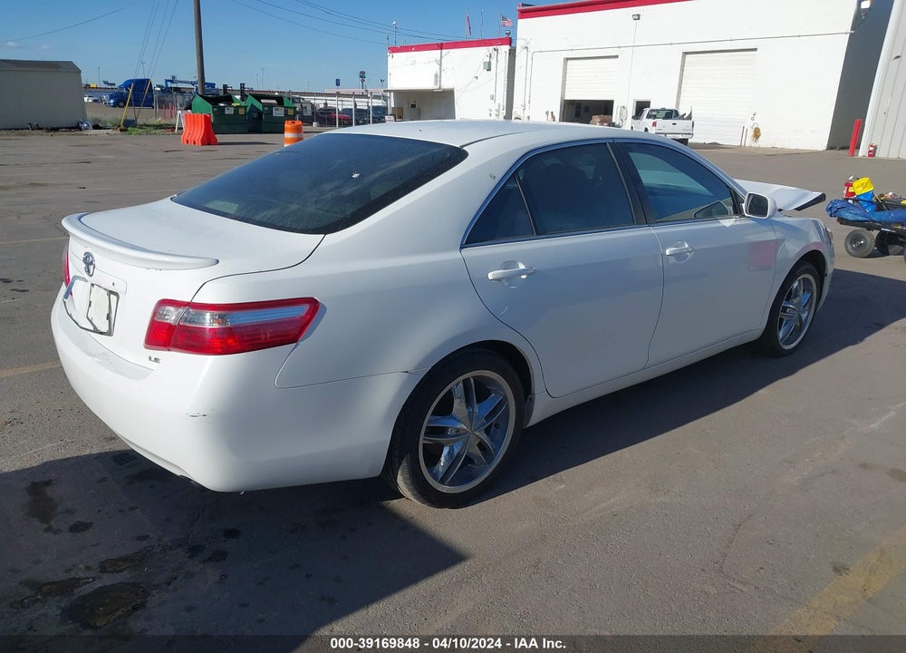 2007 TOYOTA CAMRY LE VIN: 4T1BE46K27U695333