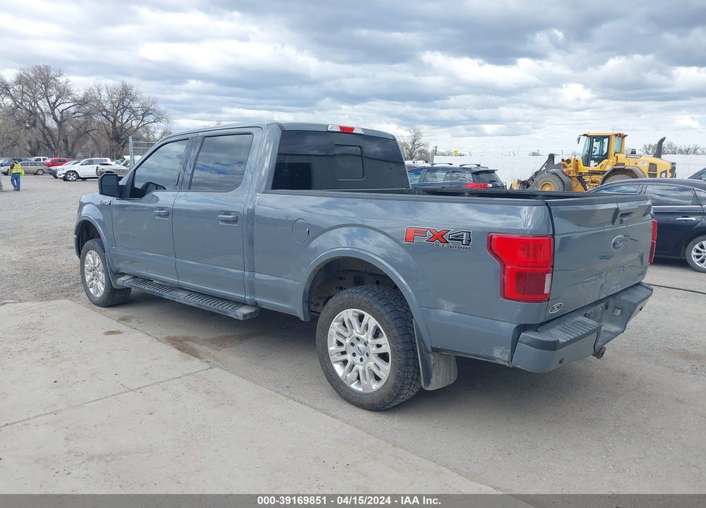 2019 FORD F-150 LARIAT VIN: 1FTFW1E43KKD57190