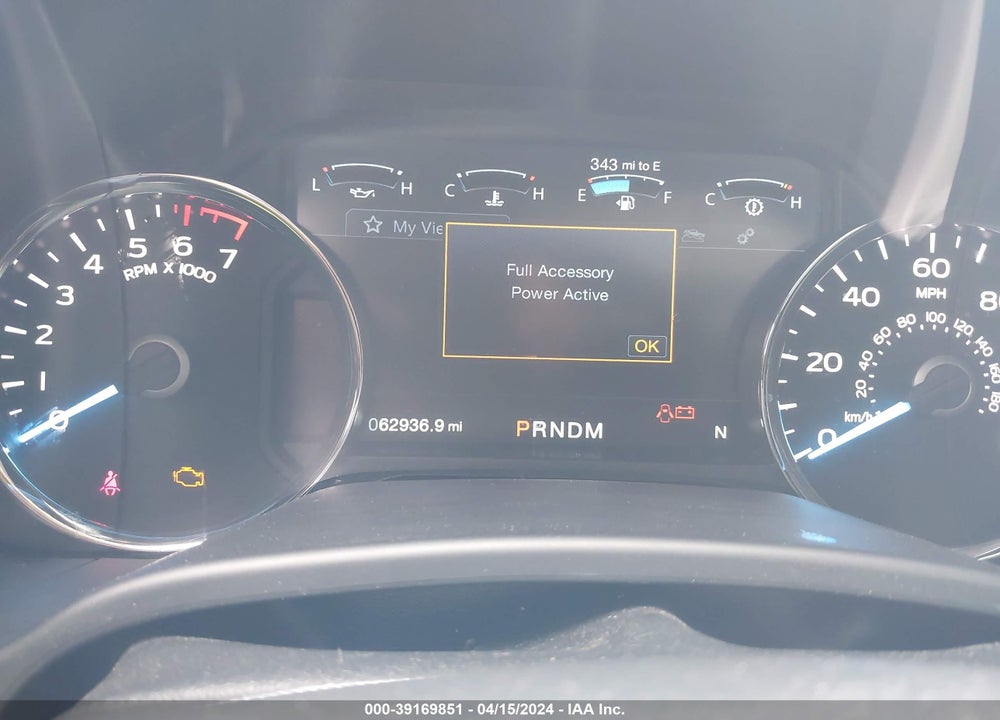2019 FORD F-150 LARIAT VIN: 1FTFW1E43KKD57190