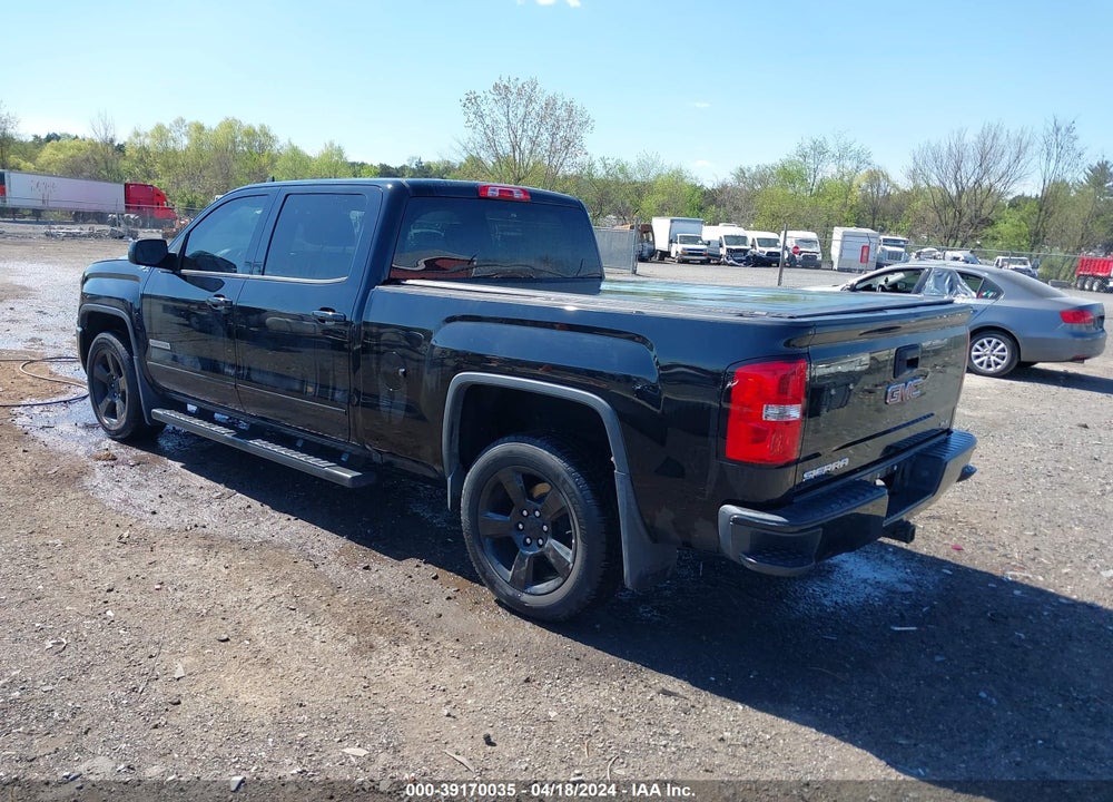 2017 GMC SIERRA 1500 VIN: 3GTU2MEC3HG173377