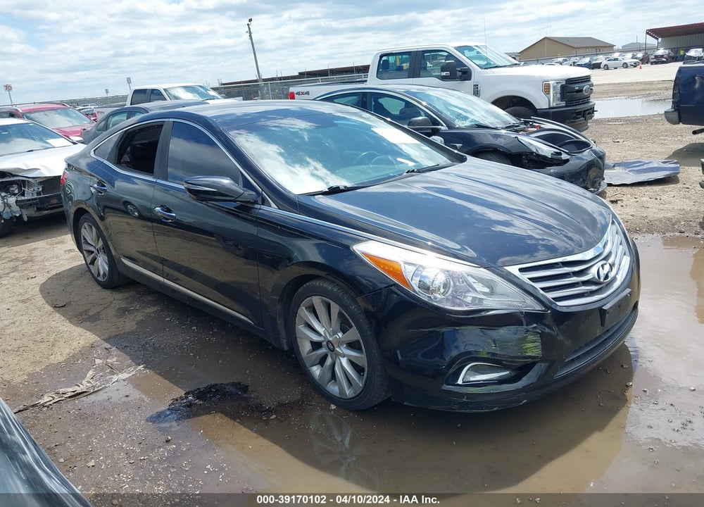 2013 HYUNDAI AZERA VIN: KMHFH4JGXDA329354