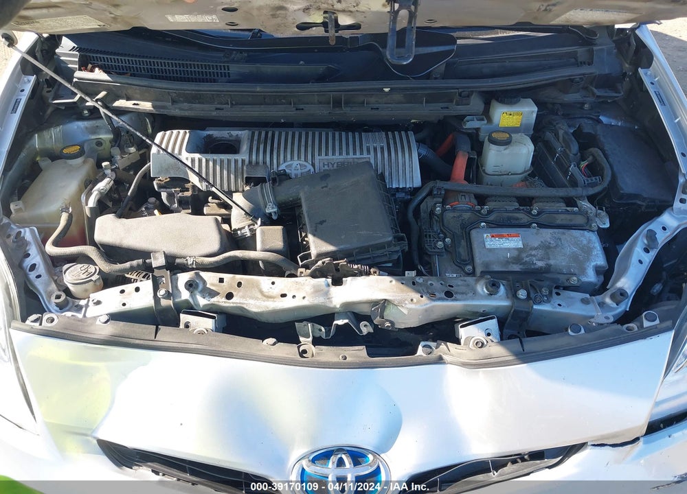 2012 TOYOTA PRIUS TWO VIN: JTDKN3DU8C5456358