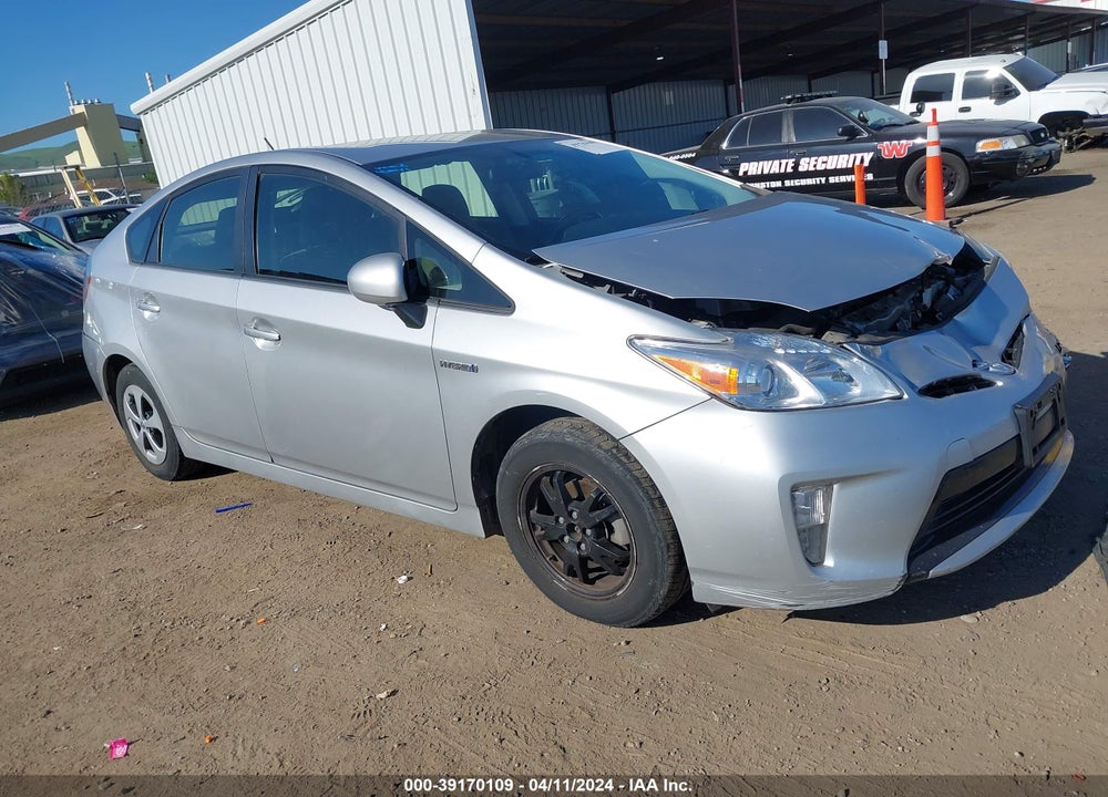2012 TOYOTA PRIUS TWO VIN: JTDKN3DU8C5456358