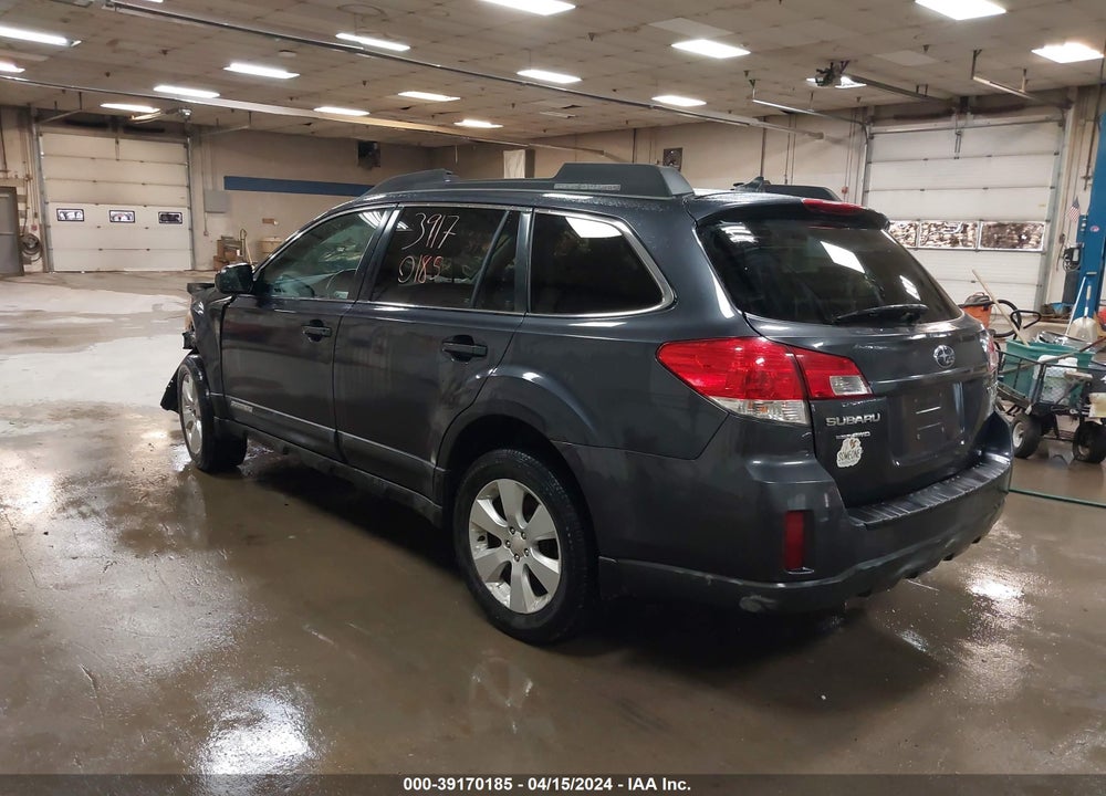 2011 SUBARU OUTBACK 2.5I LIMITED VIN: 4S4BRBJC0B3354603