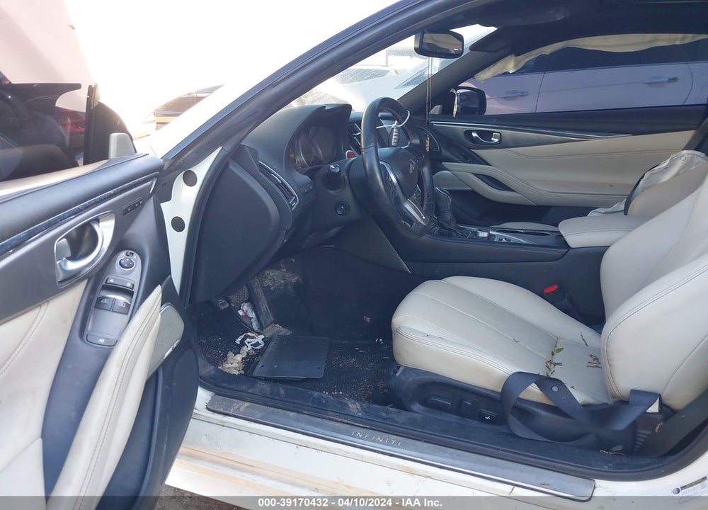 2019 INFINITI Q60 3.0T LUXE VIN: JN1EV7EK7KM231163