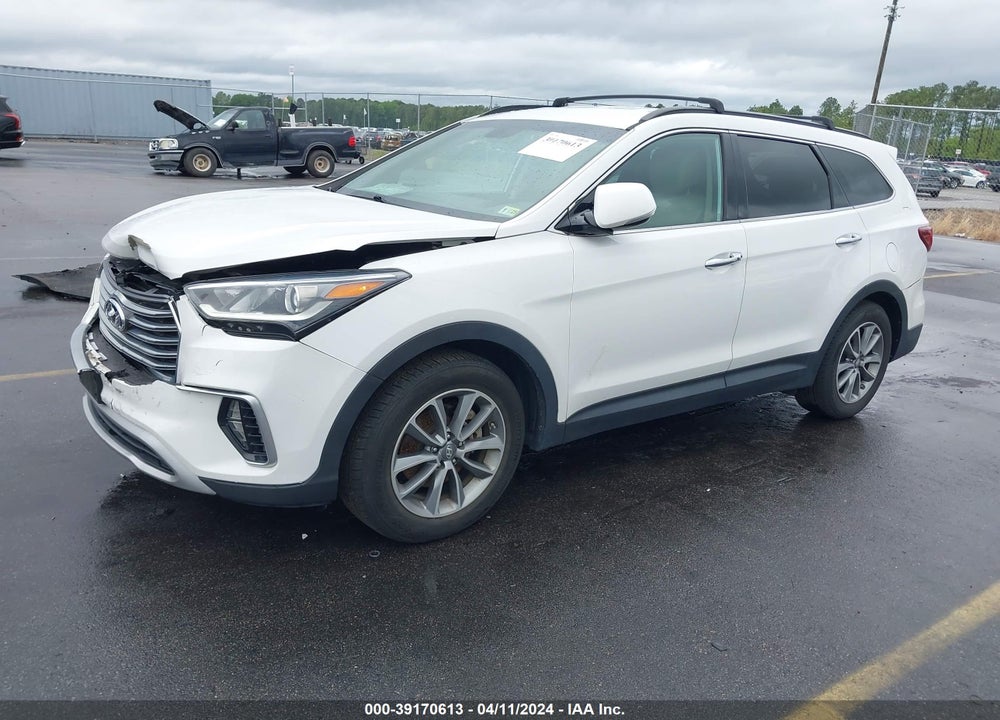 2017 HYUNDAI SANTA FE LIMITED VIN: KM8SNDHF7HU217667