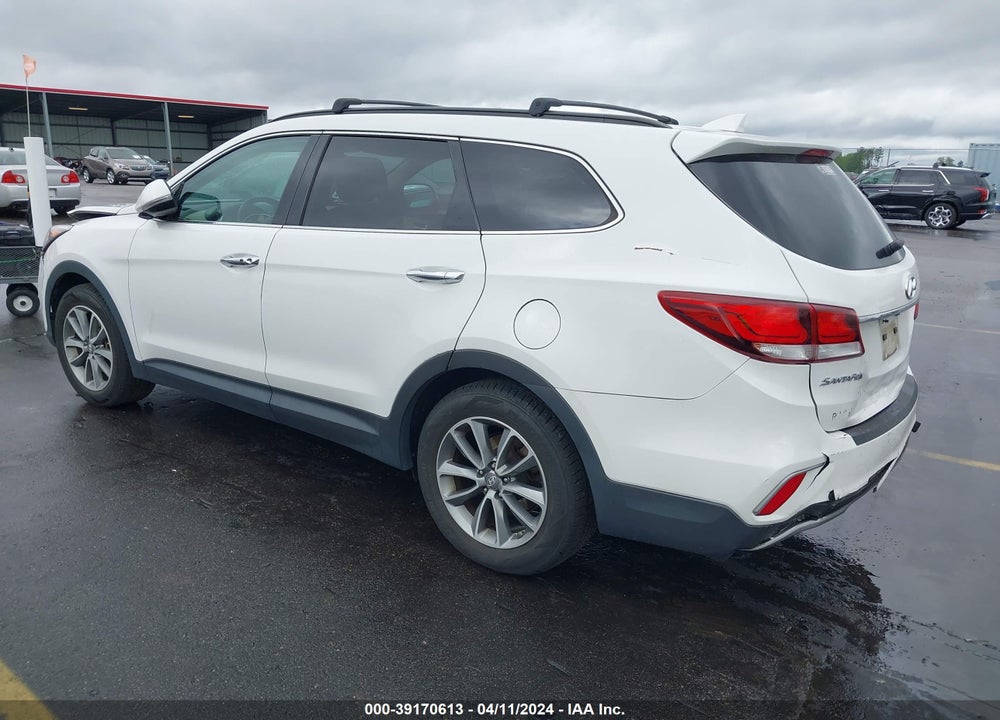 2017 HYUNDAI SANTA FE LIMITED VIN: KM8SNDHF7HU217667