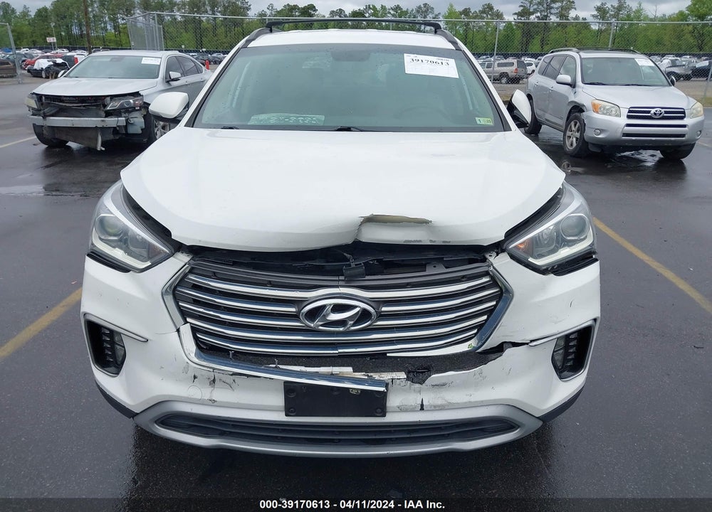 2017 HYUNDAI SANTA FE LIMITED VIN: KM8SNDHF7HU217667