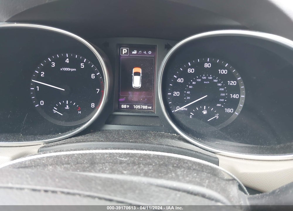 2017 HYUNDAI SANTA FE LIMITED VIN: KM8SNDHF7HU217667