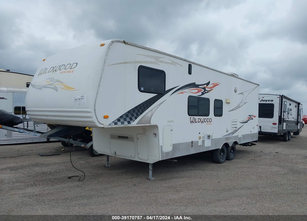 2009 WILDWOOD 266FLSRV VIN: 4X4FWTB249M049579