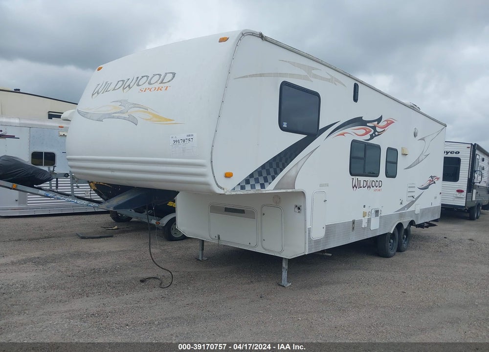 2009 WILDWOOD 266FLSRV VIN: 4X4FWTB249M049579