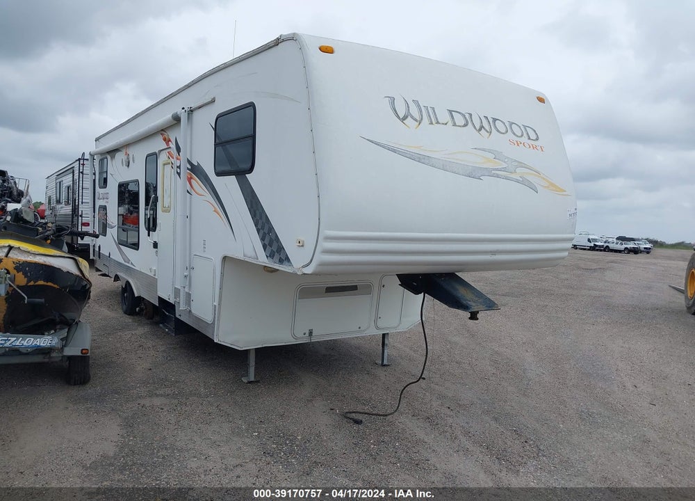 2009 WILDWOOD 266FLSRV VIN: 4X4FWTB249M049579
