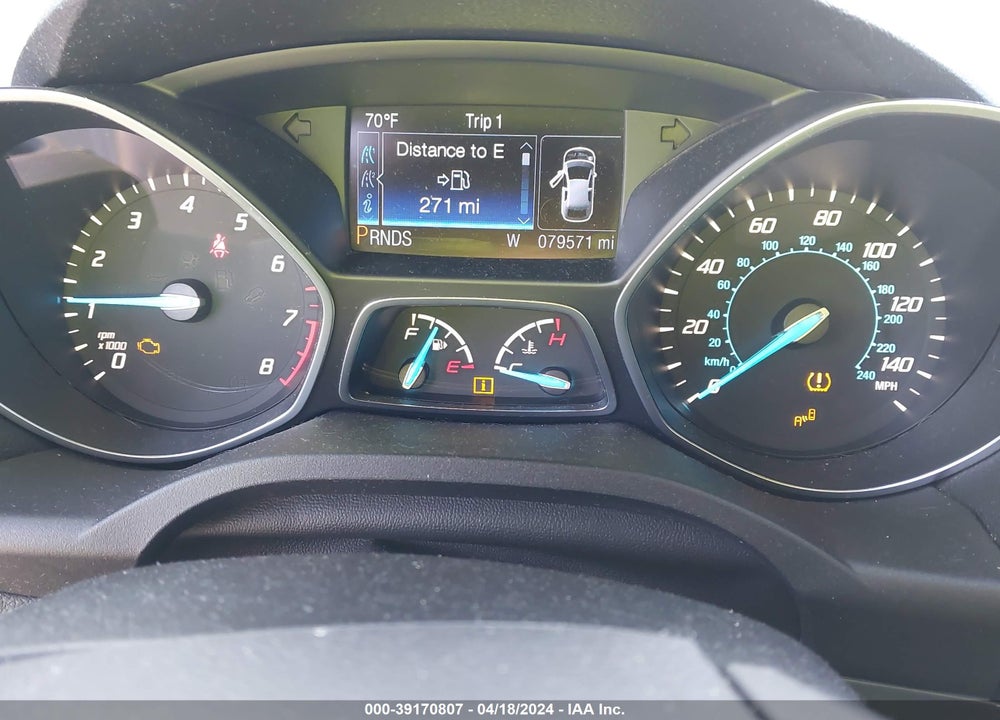 2013 FORD ESCAPE TITANIUM VIN: 1FMCU0J91DUD49130