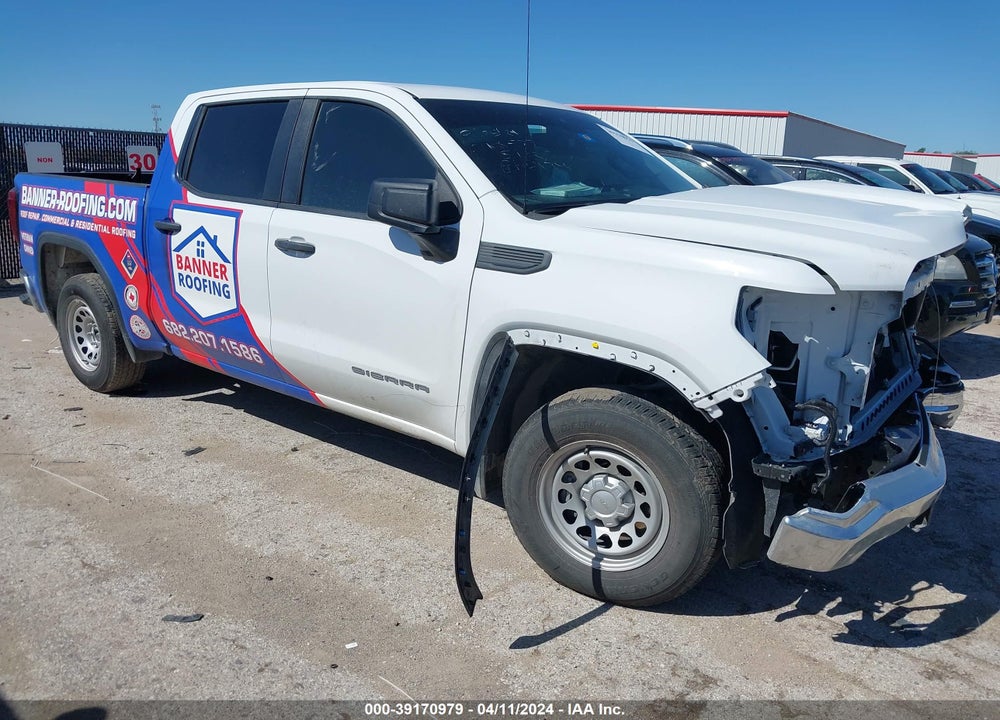 2023 GMC SIERRA 1500 2WD SHORT BOX PRO VIN: 3GTPHAED3PG104934