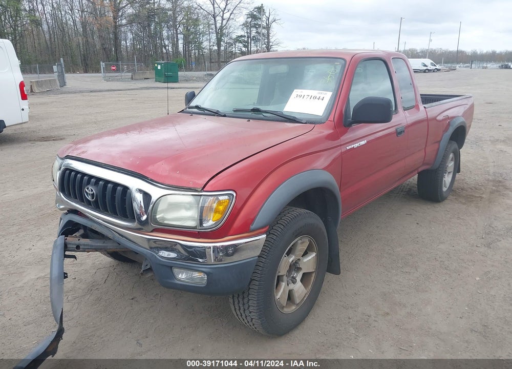 2004 TOYOTA TACOMA PRERUNNER VIN: 5TESM92N34Z401199