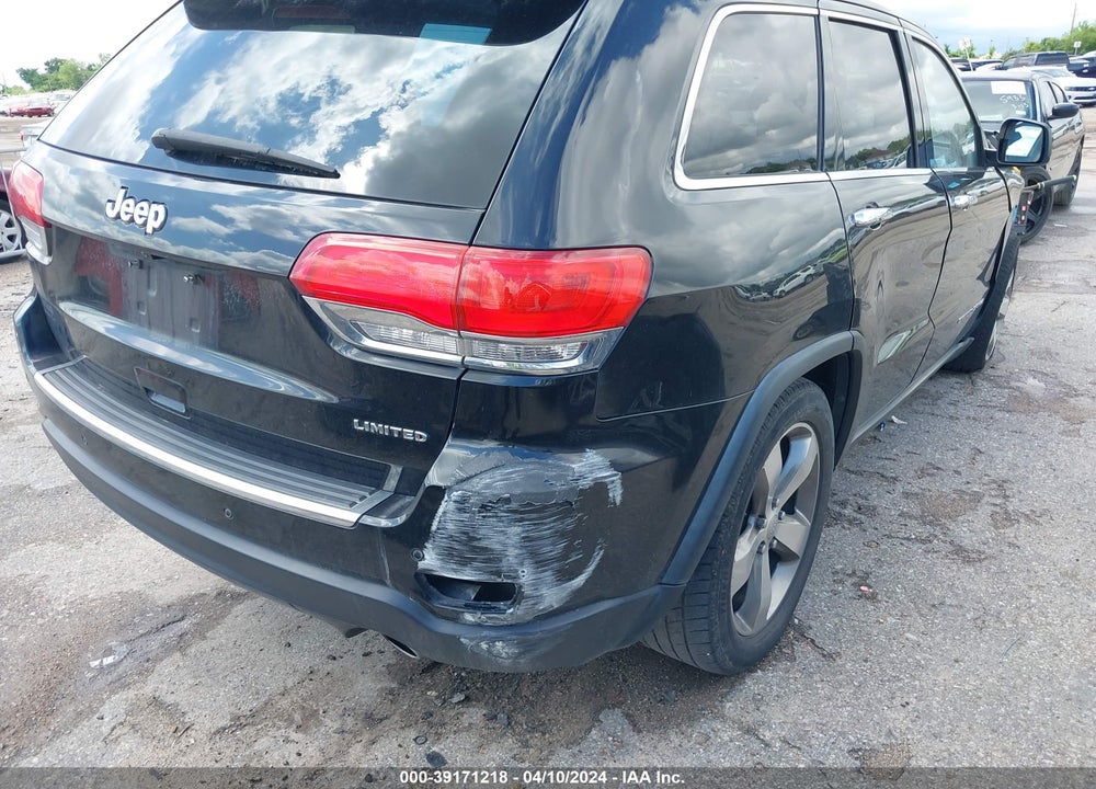 2014 JEEP GRAND CHEROKEE LIMITED VIN: 1C4RJEBG5EC529235
