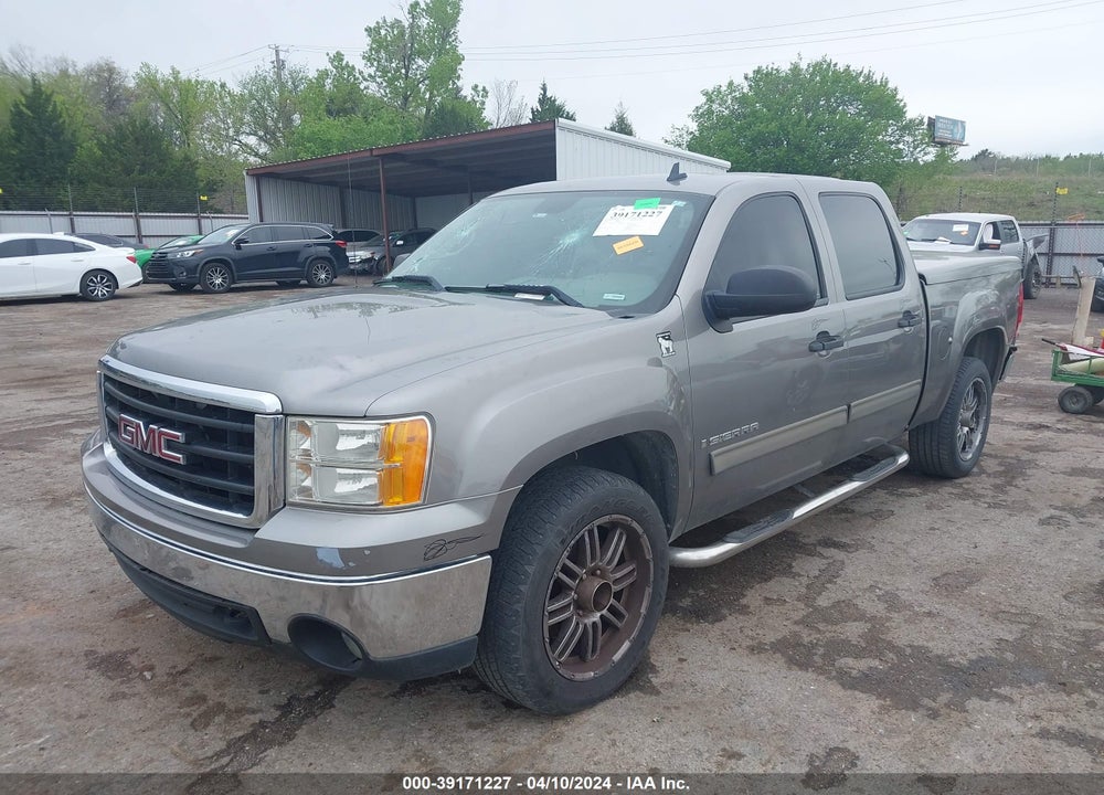 2007 GMC SIERRA 1500 SLE1 VIN: 3GTEC13C77G518606