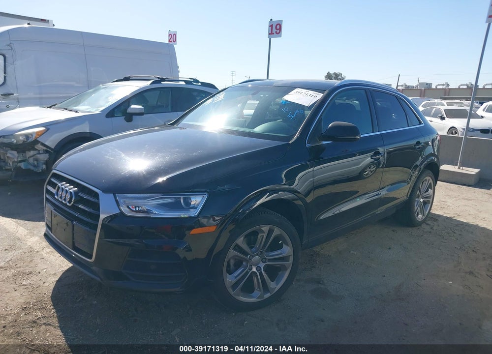 2017 AUDI Q3 2.0T PREMIUM VIN: WA1HCCFS4HR017793