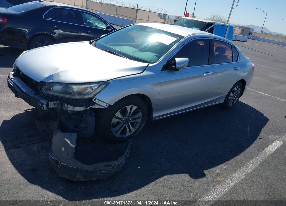 2013 HONDA ACCORD LX VIN: 1HGCR2F39DA263699