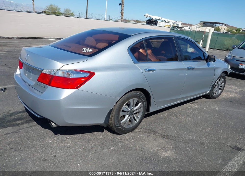 2013 HONDA ACCORD LX VIN: 1HGCR2F39DA263699