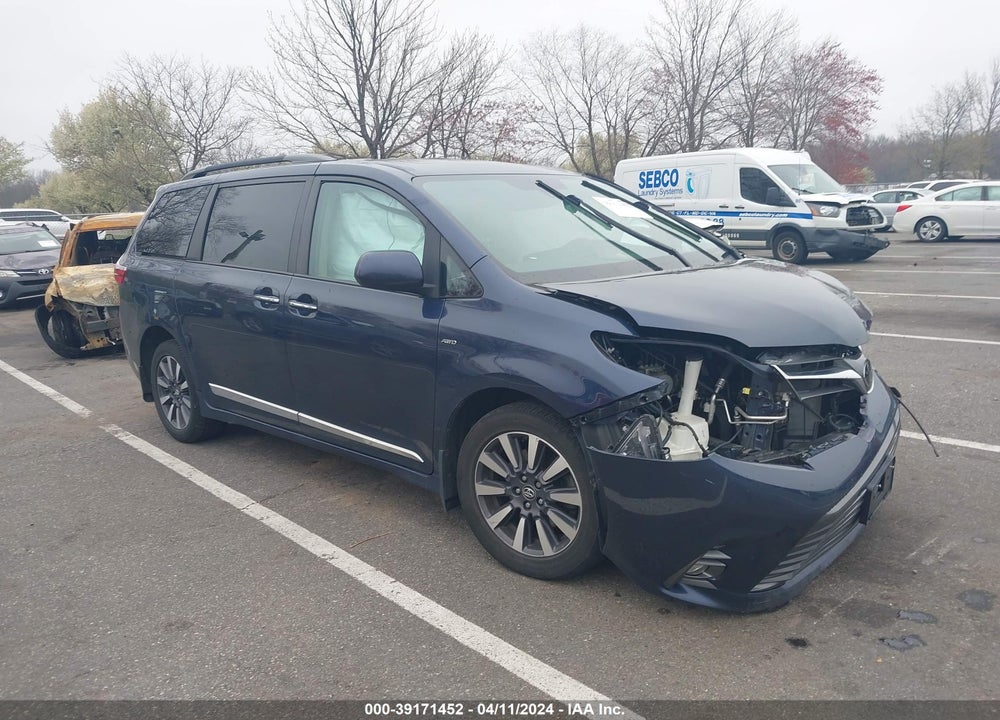 2019 TOYOTA SIENNA XLE 7 PASSENGER VIN: 5TDDZ3DC4KS225700