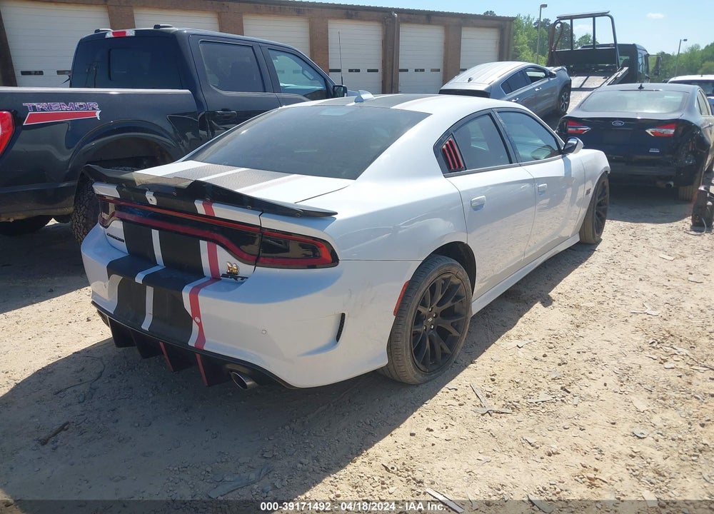 2019 DODGE CHARGER SCAT PACK RWD VIN: 2C3CDXGJ5KH589087