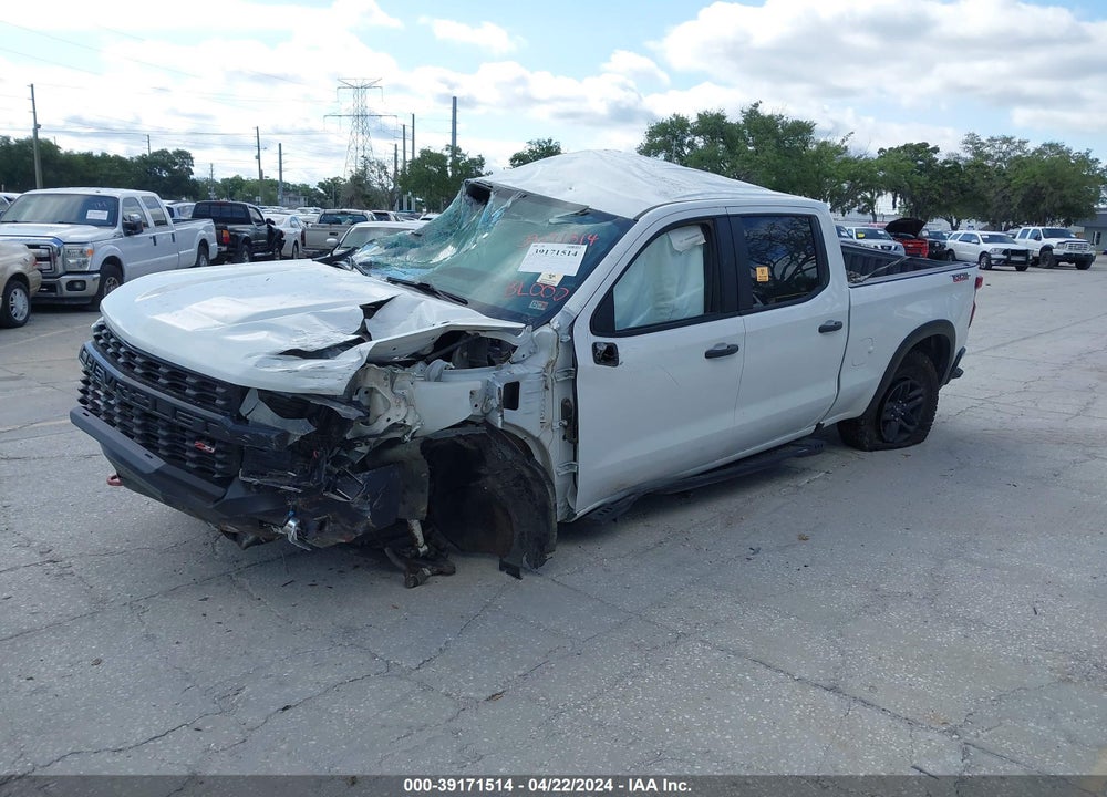 2020 CHEVROLET SILVERADO 1500 4WD  SHORT BED CUSTOM TRAIL BOSS/4WD  STANDARD BED CUSTOM TRAIL BOSS VIN: 1GCPYCEF1LZ300670