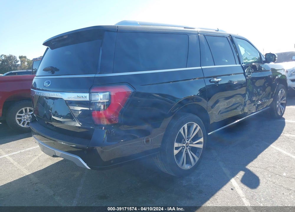 2021 FORD EXPEDITION PLATINUM MAX VIN: 1FMJK1MT5MEA65083