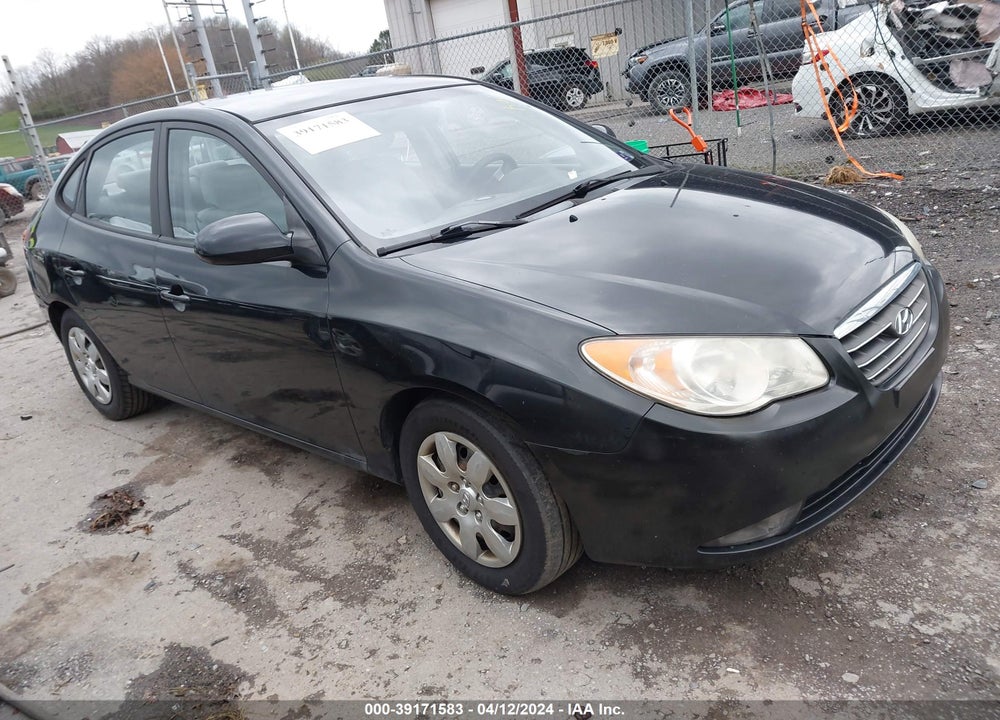 2008 HYUNDAI ELANTRA VIN: KMHDU46D88U551137
