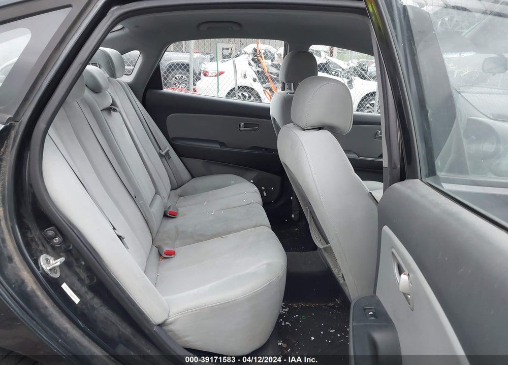 2008 HYUNDAI ELANTRA VIN: KMHDU46D88U551137