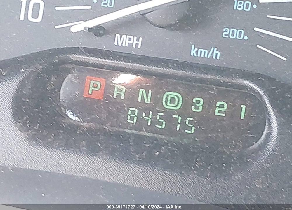 1998 BUICK CENTURY LIMITED VIN: 2G4WY52M7W1535254