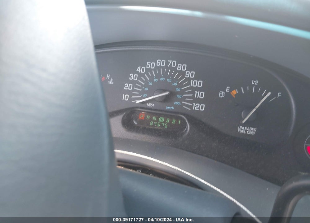 1998 BUICK CENTURY LIMITED VIN: 2G4WY52M7W1535254