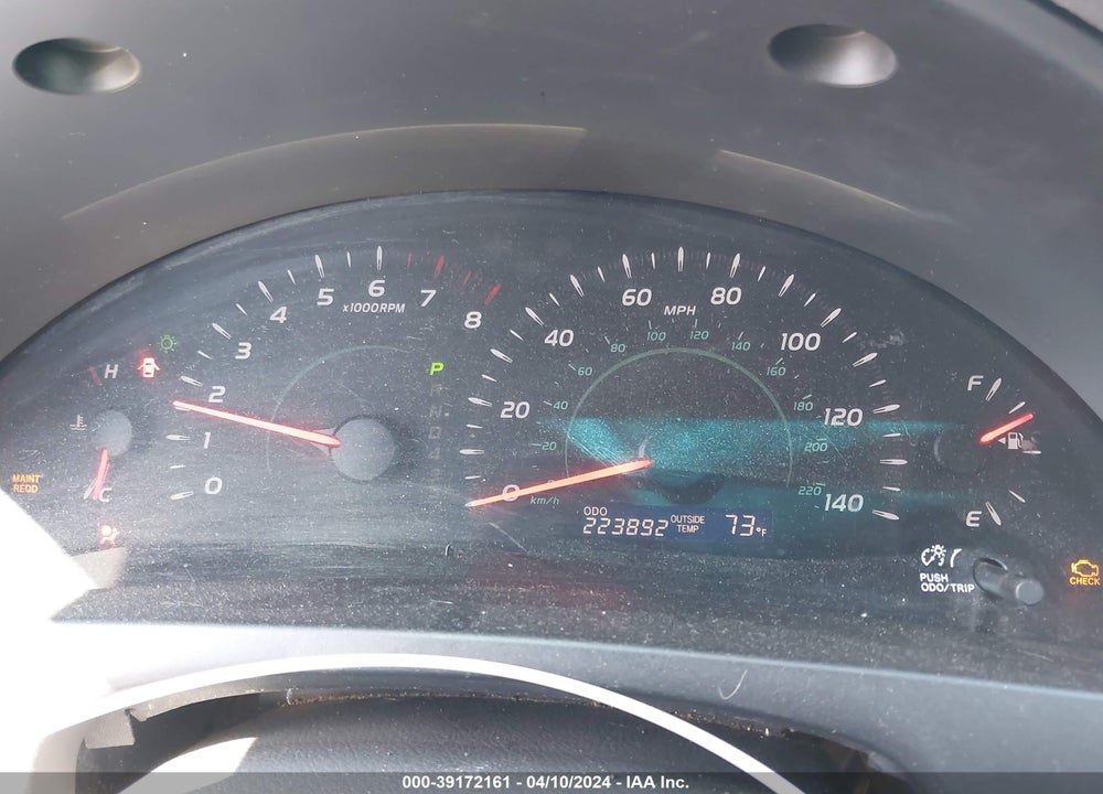 2009 TOYOTA CAMRY LE VIN: 4T1BE46K99U414860