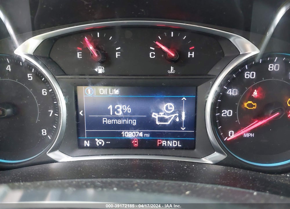 2019 CHEVROLET EQUINOX LT VIN: 3GNAXKEV9KS597698
