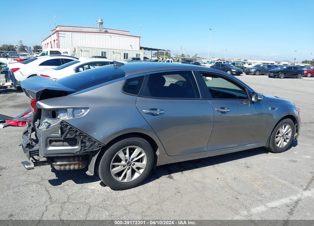 2016 KIA OPTIMA LX VIN: 5XXGT4L37GG076519