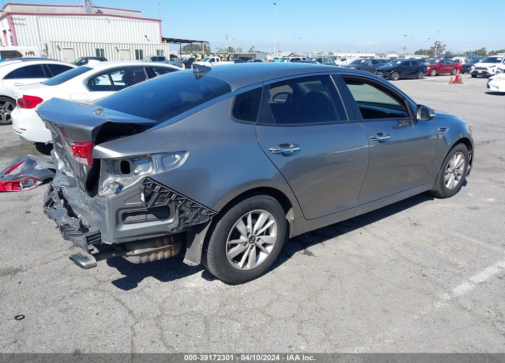 2016 KIA OPTIMA LX VIN: 5XXGT4L37GG076519