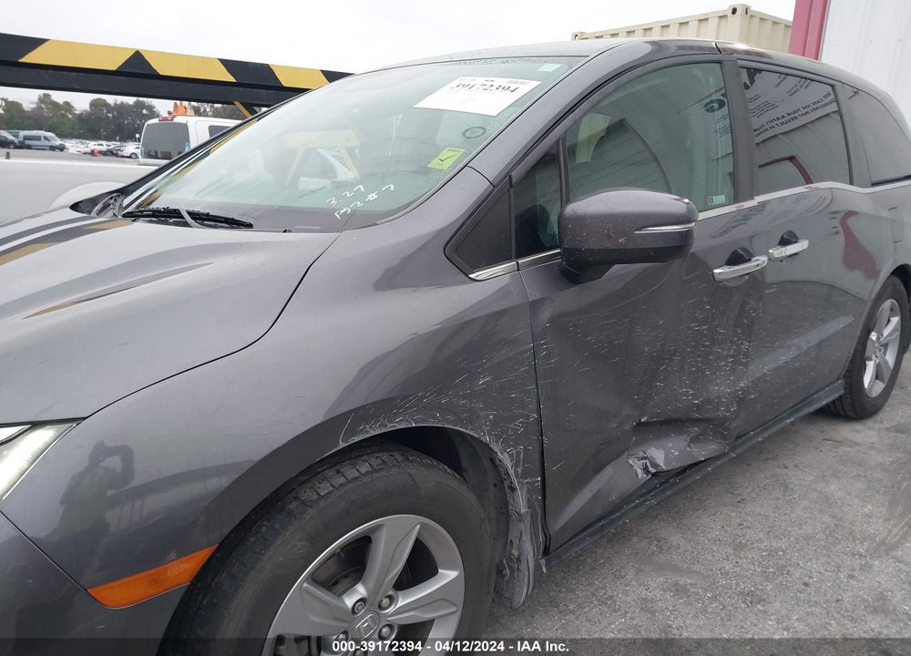 2019 HONDA ODYSSEY EX-L VIN: 5FNRL6H75KB126877