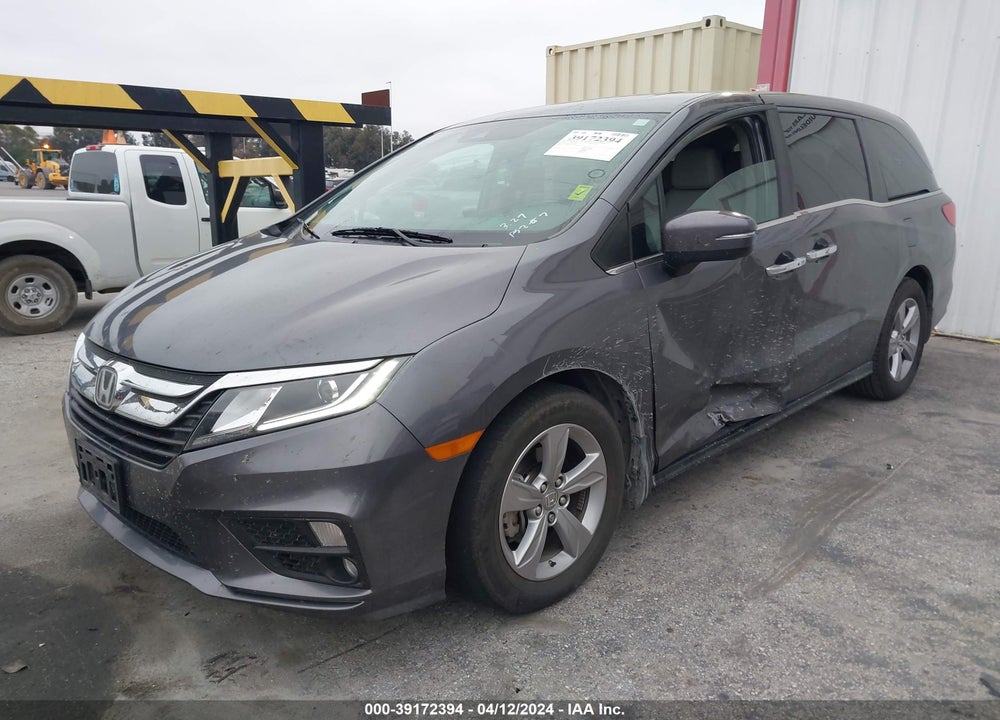 2019 HONDA ODYSSEY EX-L VIN: 5FNRL6H75KB126877