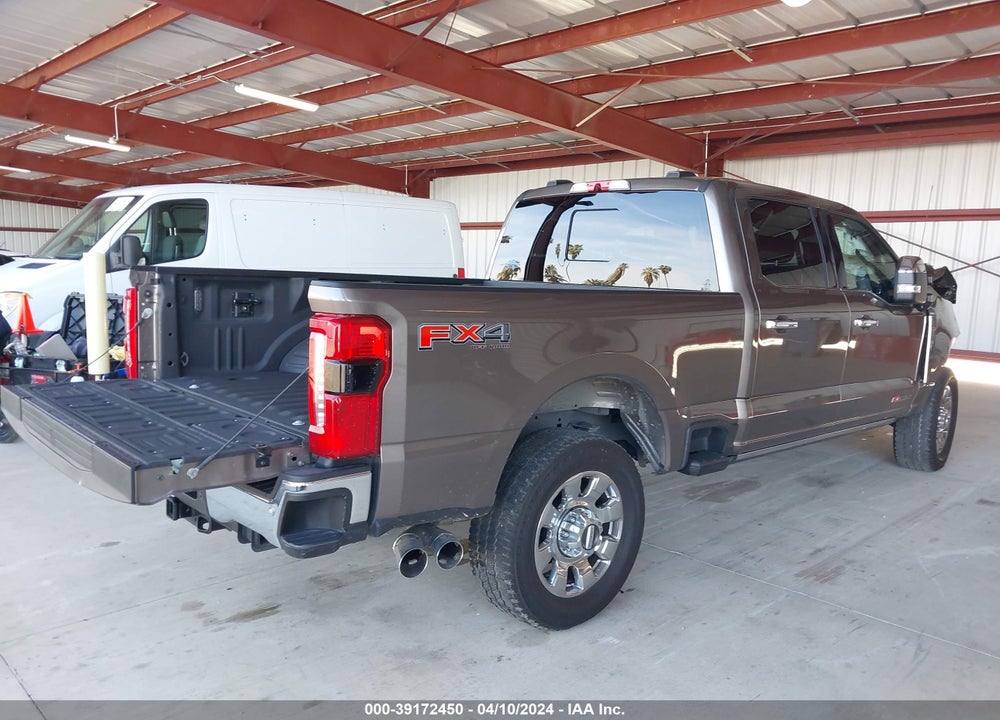 2023 FORD F-250 LARIAT VIN: 1FT8W2BM2PED10421