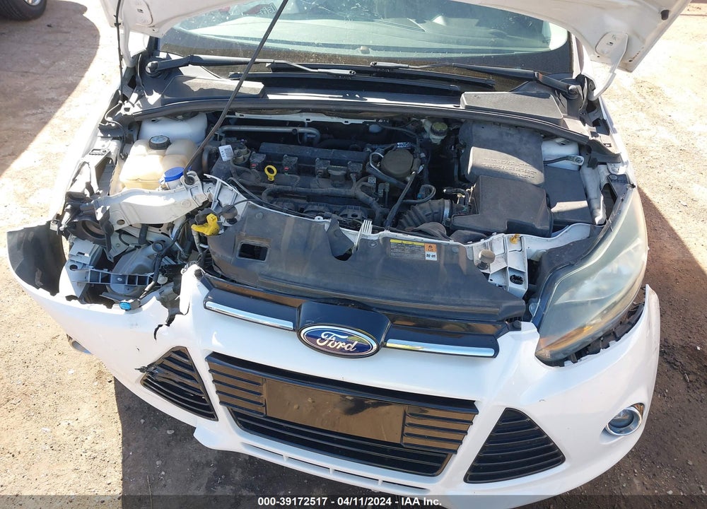 2013 FORD FOCUS TITANIUM VIN: 1FADP3J2XDL283659