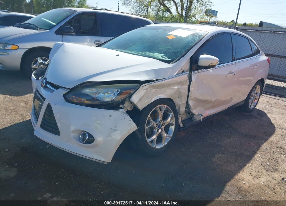 2013 FORD FOCUS TITANIUM VIN: 1FADP3J2XDL283659