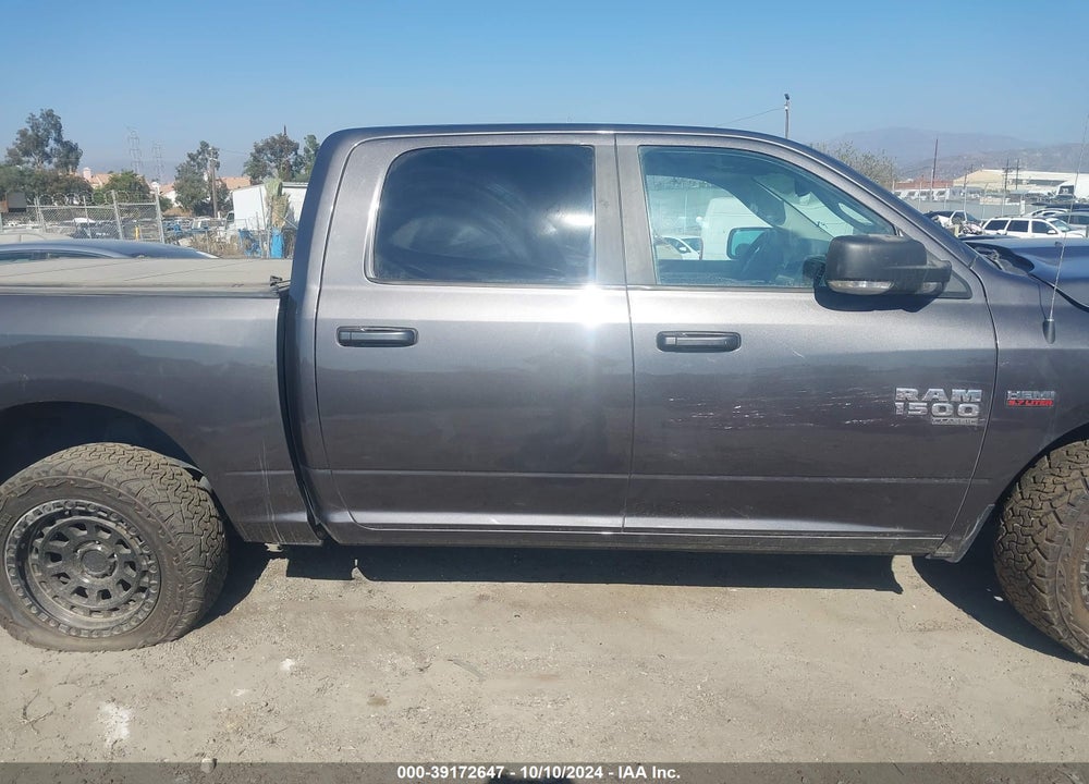 2019 RAM 1500 CLASSIC SLT 4X4 5'7 BOX VIN: 1C6RR7LT3KS605933