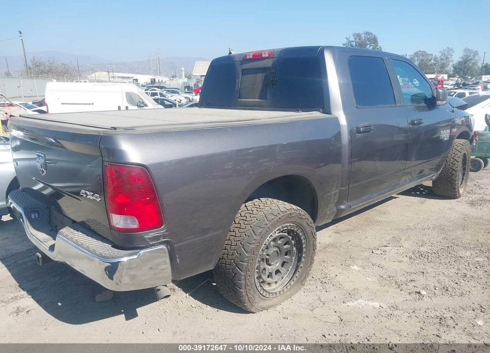 2019 RAM 1500 CLASSIC SLT 4X4 5'7 BOX VIN: 1C6RR7LT3KS605933